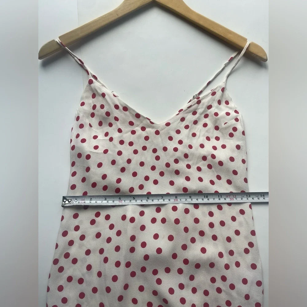 THE REFORMATION Kat Dress Polka Dot Summer Dress - Picture 7 of 9